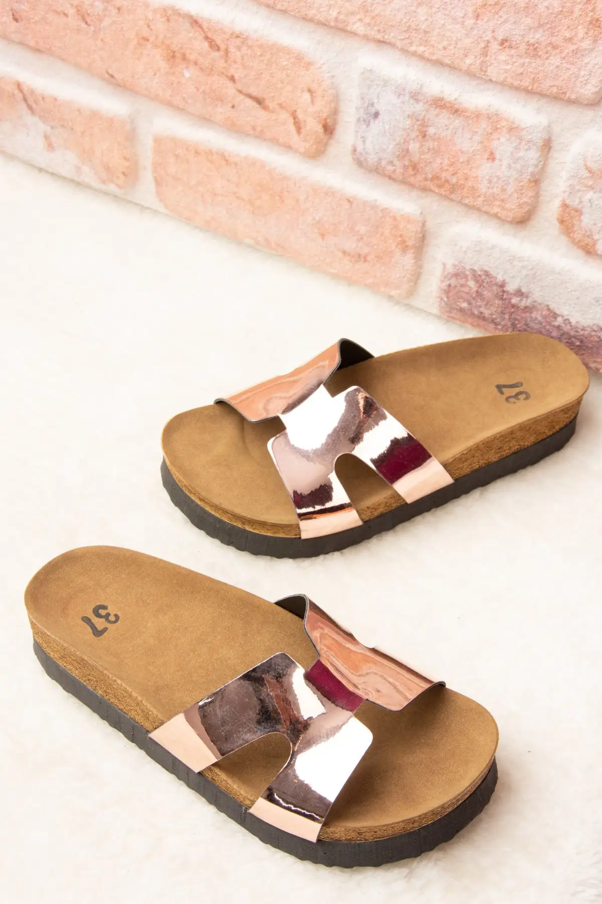 

Bronze Women's Slippers Women's Slippers 2021 Fashion