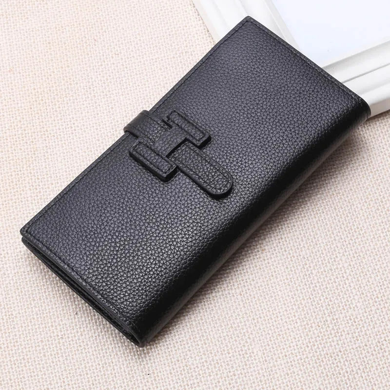 Новое поступление Брендовые женские кошельки клатч из 100% натуральной кожи