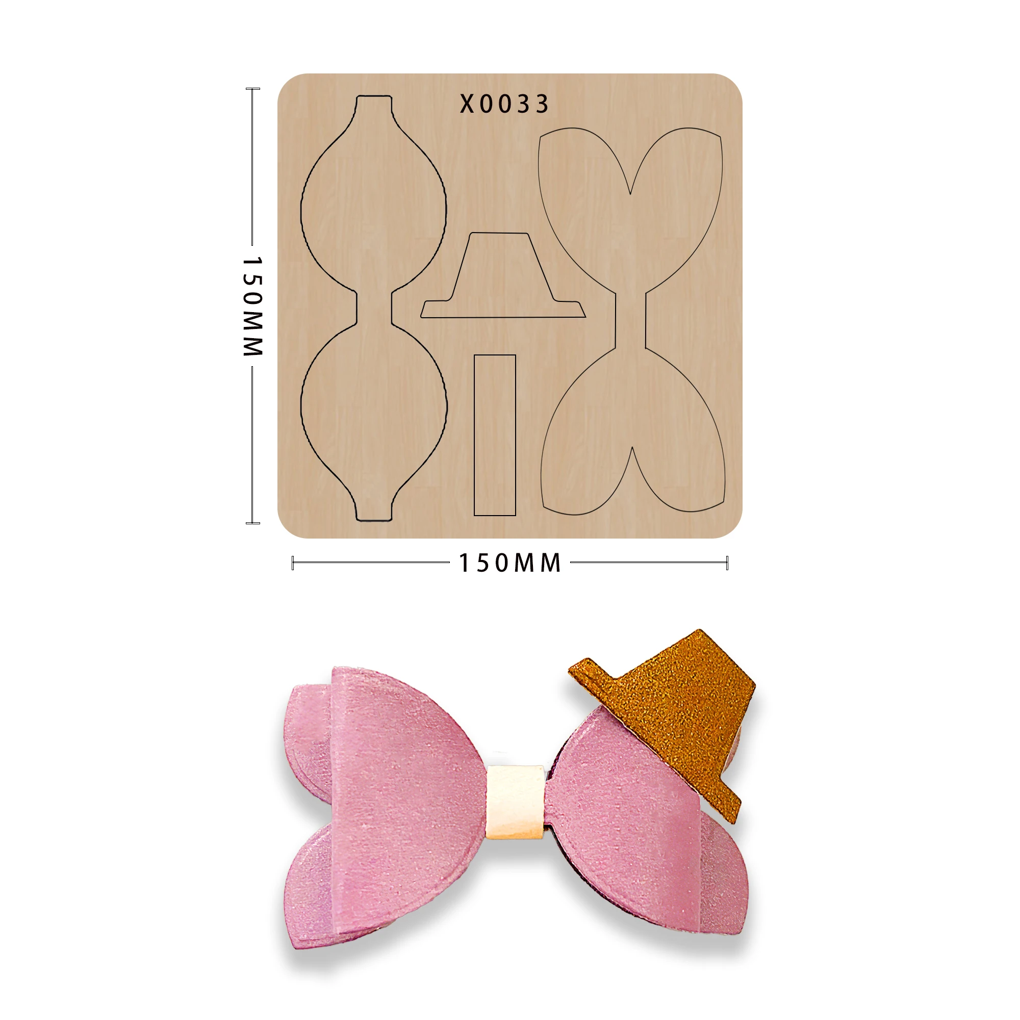 Пресс формы в виде лука новые пресс и деревянные подходят для стандартных