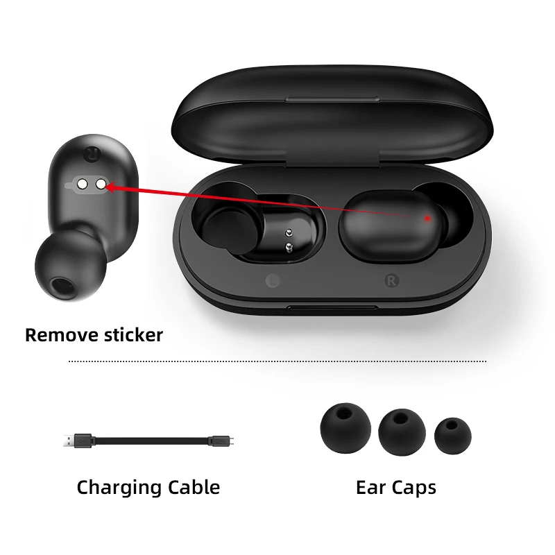 Haylou GT1 TWS беспроводные наушники Bluetooth 5,0 HD стерео спортивные наушники с шумоподавлением игровая гарнитура