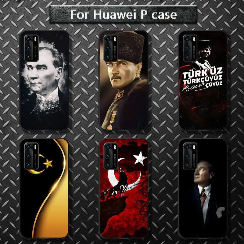 Mustafa Kemal Ataturk Турция чехол для телефона huawei P40 pro lite P8 P9 P10 P20 P30 psmart 2019 2017 2018|Бамперы| |