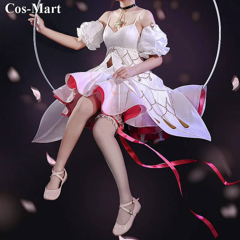 

Anime Cardcaptor Sakura Cosplay Costume Fashion Sweet Elegant Cherry Formal Dress Female Activity Party Role Play Clothing S-L