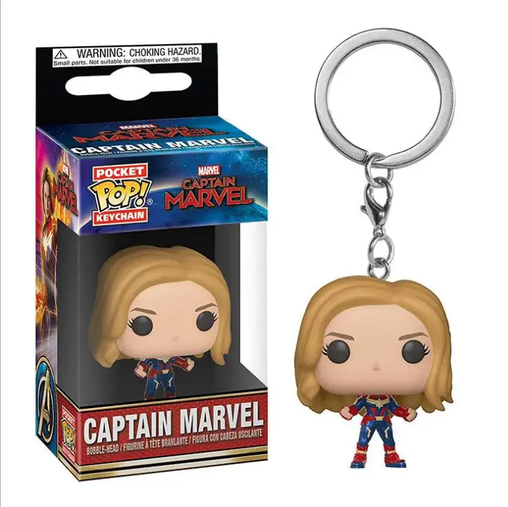 Funko POP Оригинальная кукла-Капитан Marvel экшн-фигурка дети малыш виниловая