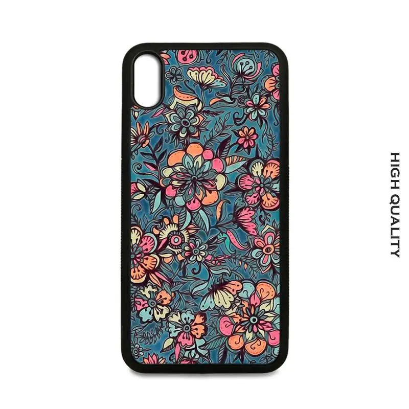 

Mandala Lace Flower Soft TPU Hard PC Phone Case For Samsung S9 S10 S20 Plus S21 S30 Ultra S7 S8 S10e Note 9 20 Cover