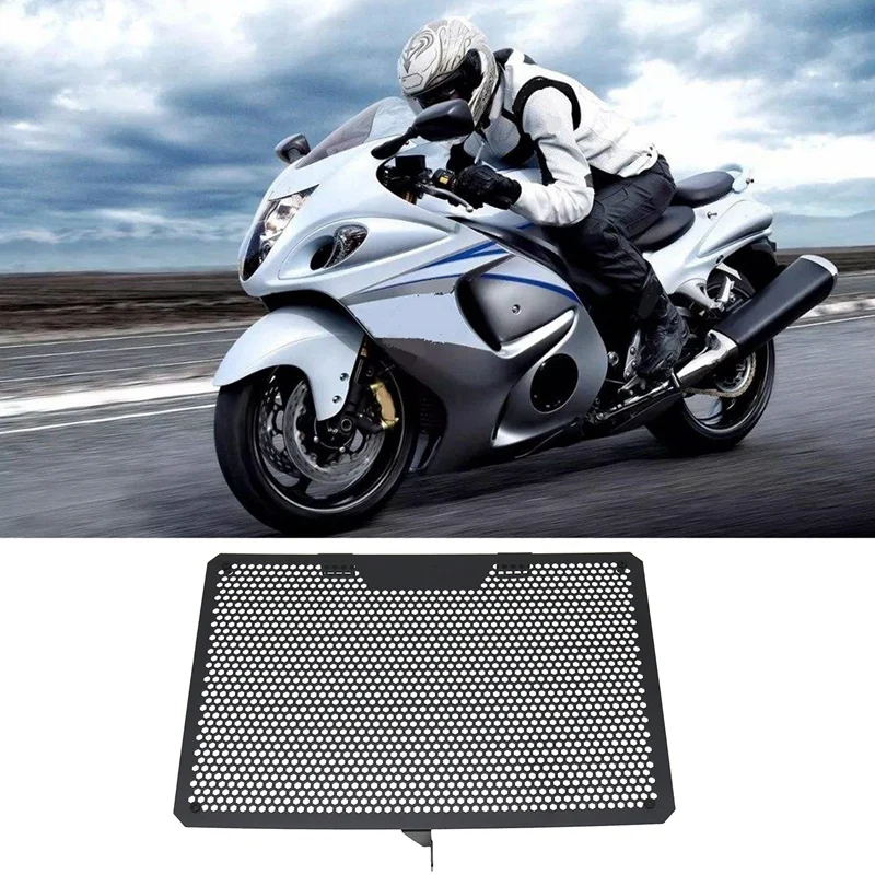 Мотоциклетная решетка радиатора защитная гриль крышка для Suzuki Hayabusa Gsxr 1300 2008-2017