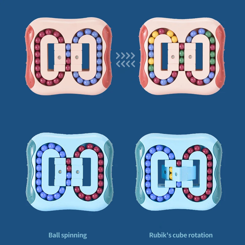 Спиннинг волшебные бобы антистрессовый куб игрушки беспокойство фиджет