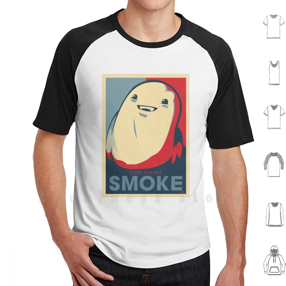 Чуб не любит дымить! Футболка мужская с принтом хлопковая новая крутая рубашка