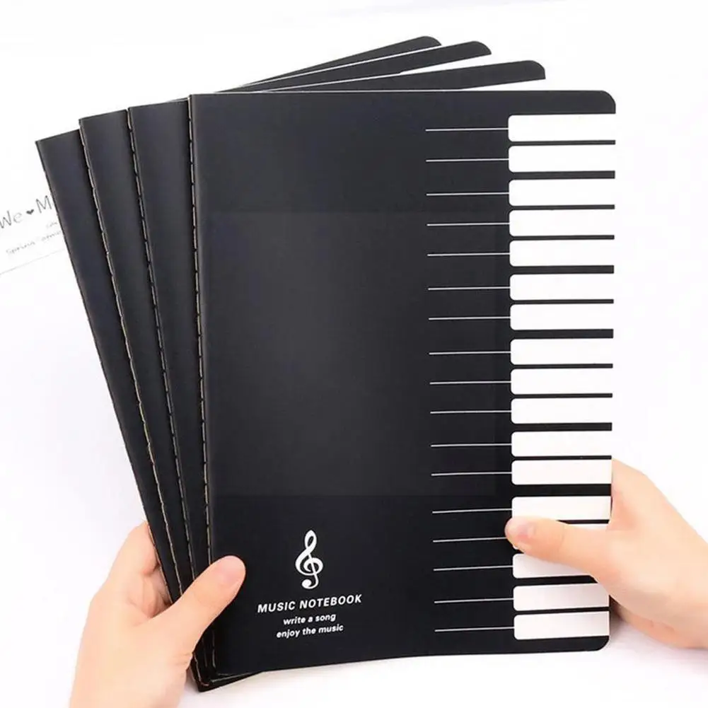 

Music Practice Notebook A4 Piano Sheet Violin Simple Notebook Piano Universal Pactice For Violin Five-line Book Tool Music C2m8