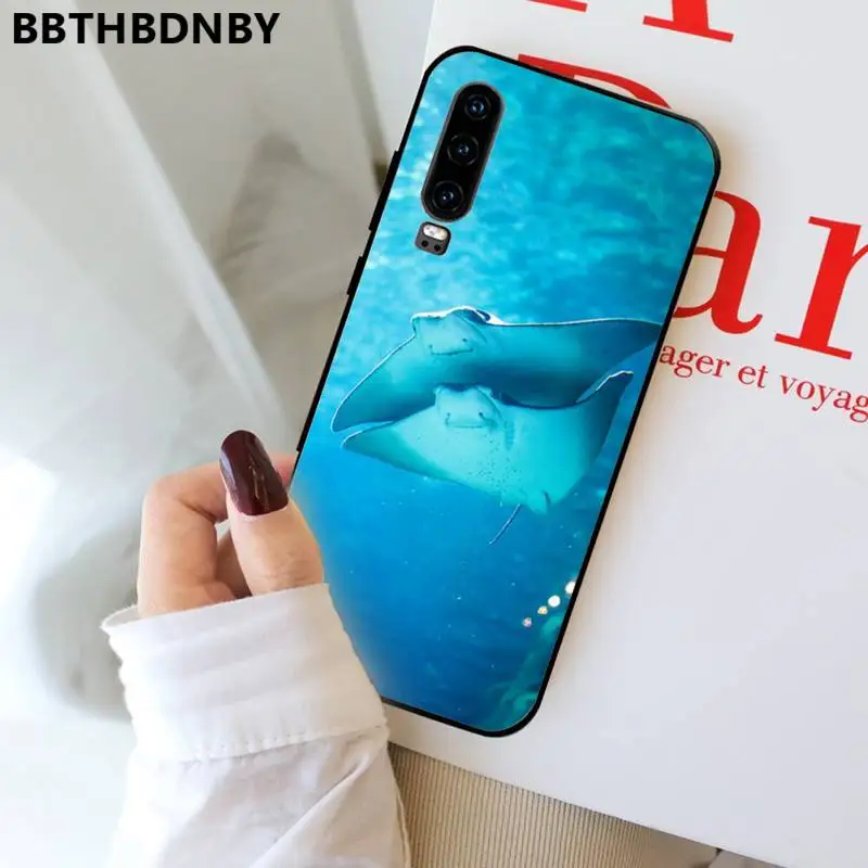 

Animal manta ray Phone Case Funda For Huawei P9 P10 P20 P30 Lite 2016 2017 2019 plus pro P smart