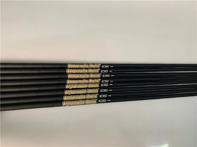 10 шт. динамический Золотой 105 R300 стальной вал для гольфа 0 370 черный DG | Спорт и