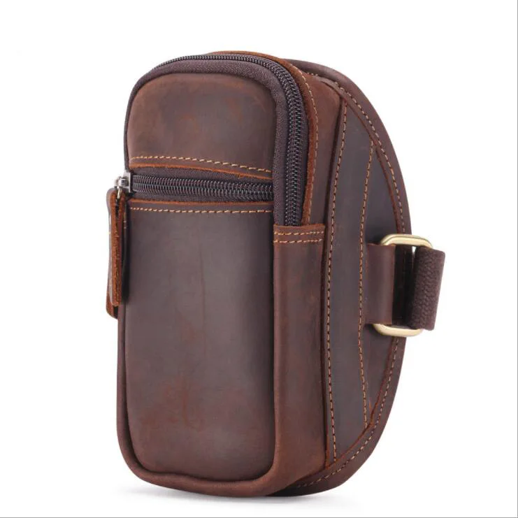 MAHEU натуральная кожа для мобильного телефона наручный мешок прогулок на открытом