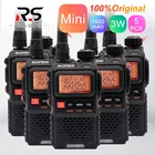 Мини-рация BAOFENG UV-3R Plus Двухдиапазонная VHF UHF Ham CB радиостанция UV3R, Любительский радиоприемник для охоты, 5 шт.