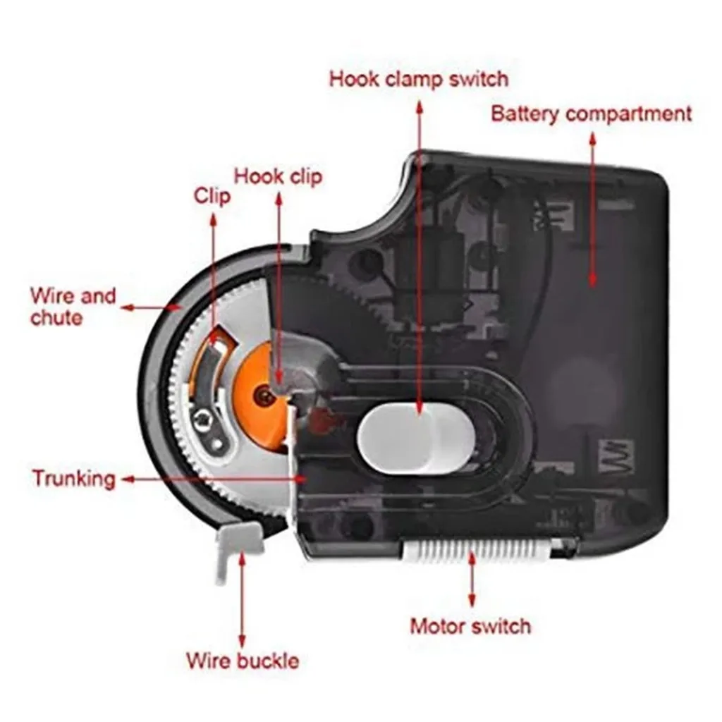 HSU Новый автоматический рыболовный крючок яруса электрическая связывающая линия