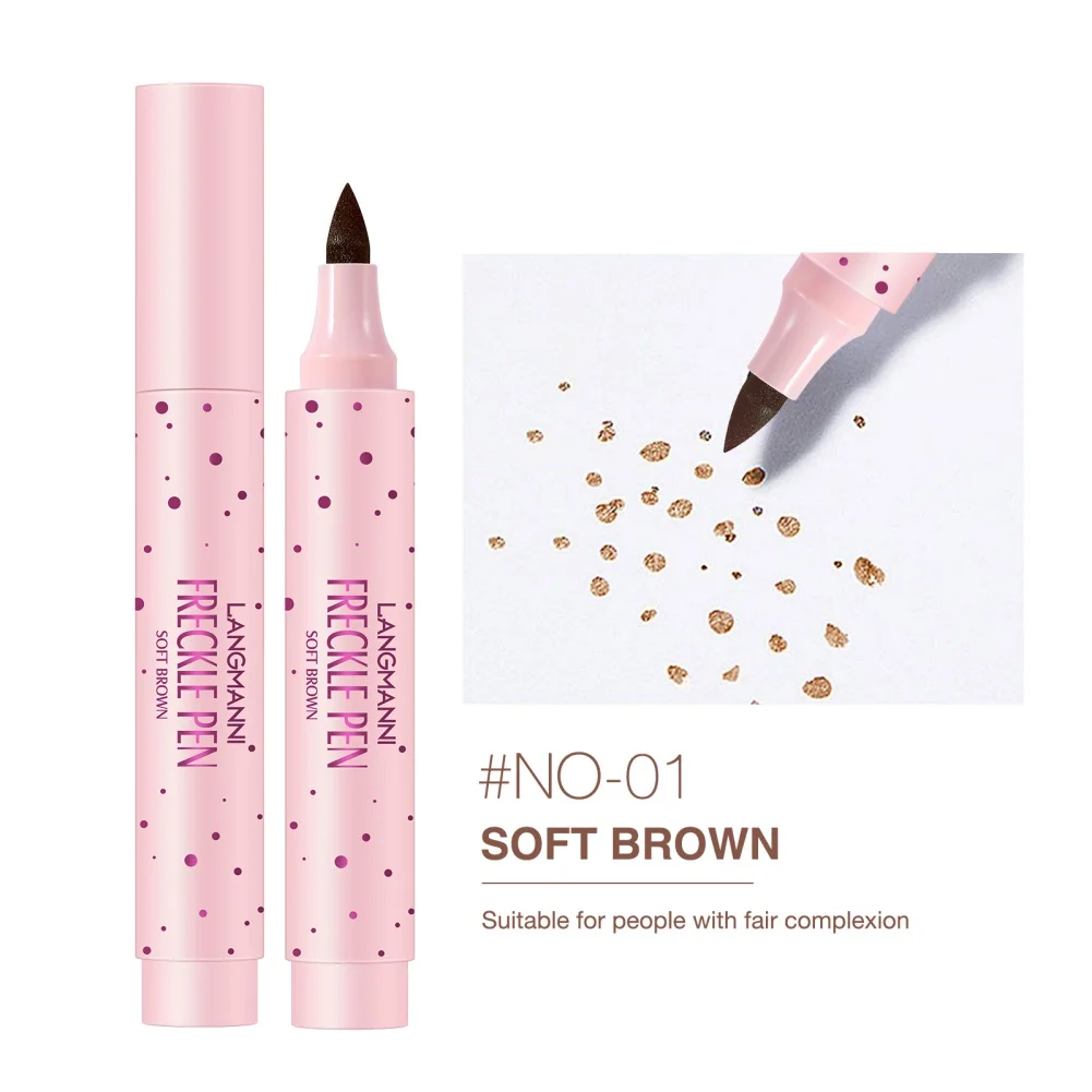

Lifelike Freckle Pen Makeup Freckle Fake Freckles Waterproof Foundation Long Lasting Freckles Makeup Soft Dot Spot Freckles Pen
