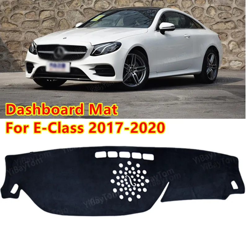 

Противоскользящий коврик для Mercedes Benz E-Class 2017-2020, Солнцезащитный коврик для приборной панели, защитный ковер, чехол для приборной панели, акс...