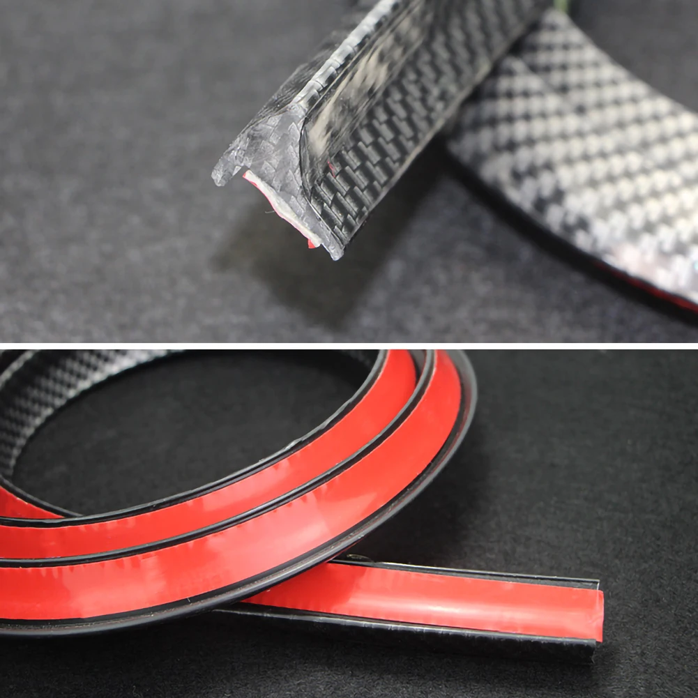 Резиновая Защитная лента для бровей 1 5 м декоративная из углеродного волокна