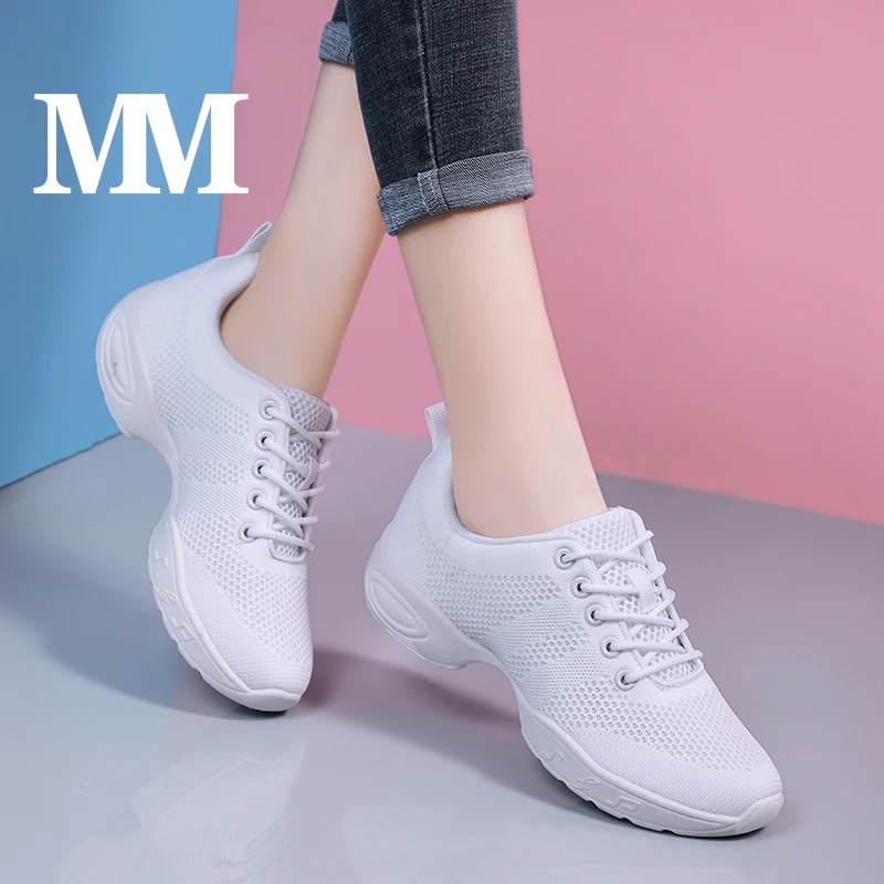 

Flying woven women's shoes dance shoes fitness shoes designer shoes women off white platform sneaker shose women summer Lace-Up