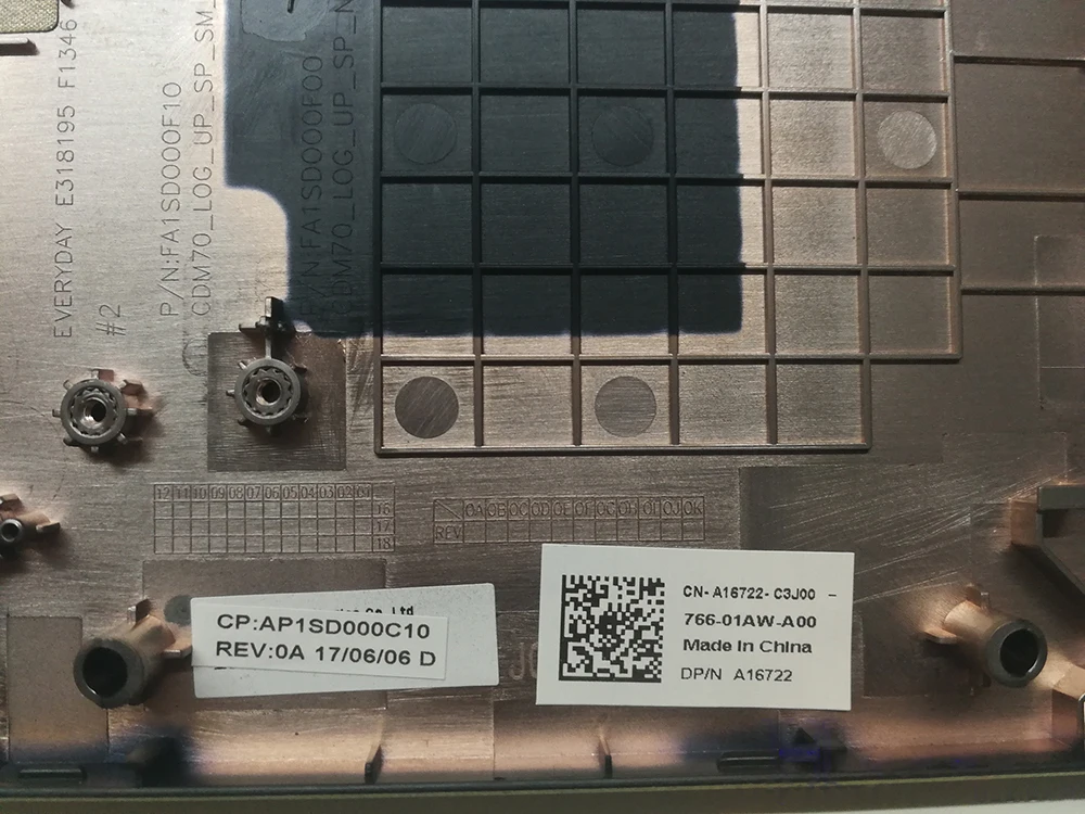 

Laptop upper shell for Dell E5490 E5480 palm rest cover case A16722