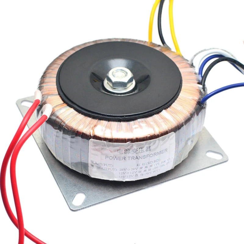 

Hot Dual Ac 28V 12V Single 12V 200W Transformer for Preamplifer Amplifer Tone Board Used