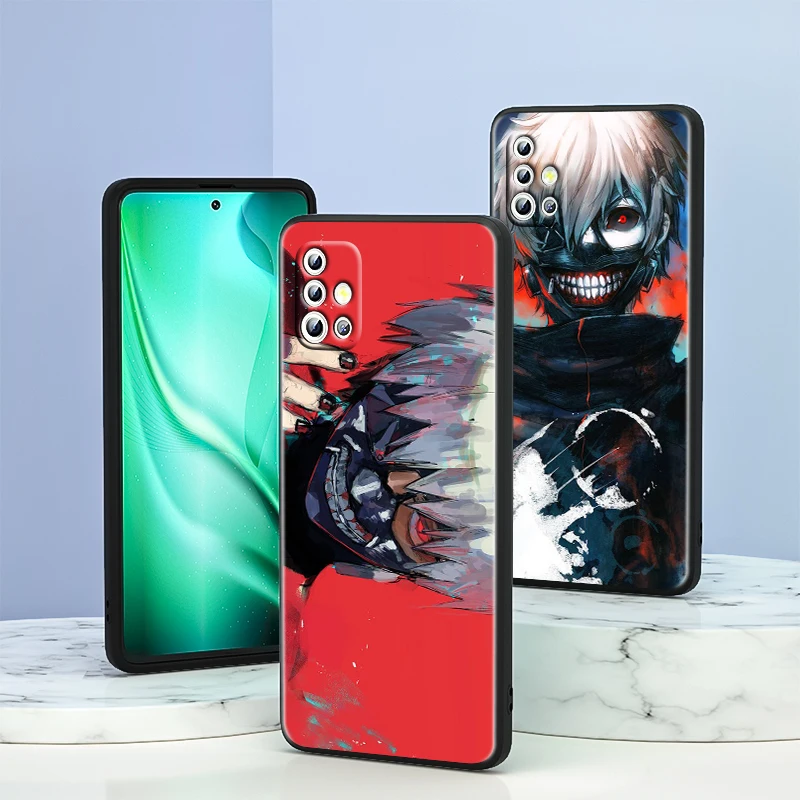 

Anime Tokyo Ghoul For Samsung Galaxy A33 A53 A72 A52 A42 A32 Lite A22 A13 A12 5G A03S A02S A02 Black Phone Case Capa