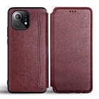 Чехол для Xiaomi Mi 11 Lite 5G EN 11 Pro Ultra, откидной Чехол из искусственной кожи с отделением для карт, без магнита для Xiaomi Mi 11 Lite, чехол, оболочка