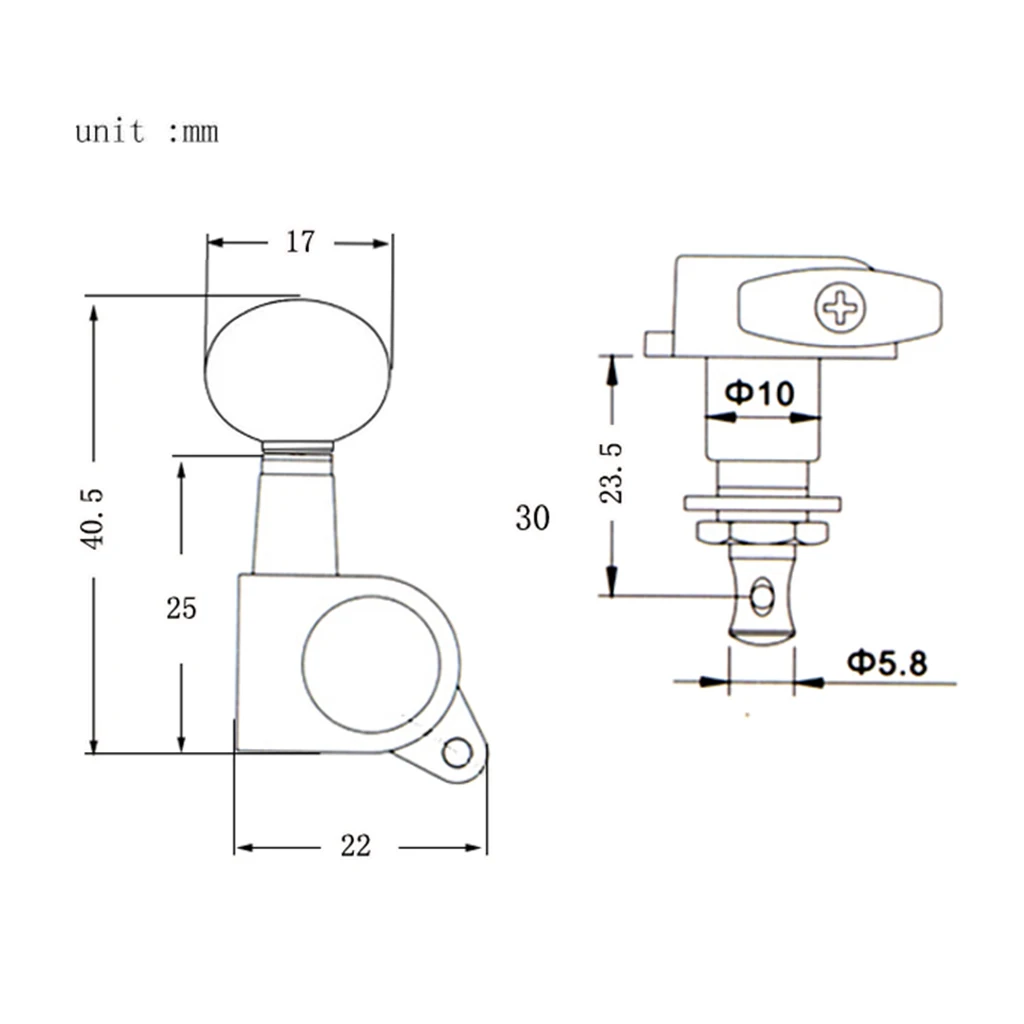 6 stücke ankle schlüssel tuning kopf peg mechanische 6r retro zink legierung für elektrische akustische gitarre silber free global ship