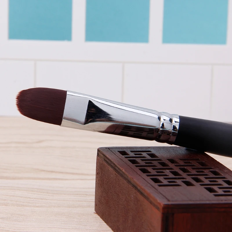 

6Pcs Artist Nylon Hair Acrylic Painting Brush Set Watercolor Oil Drawing Tool R9JB