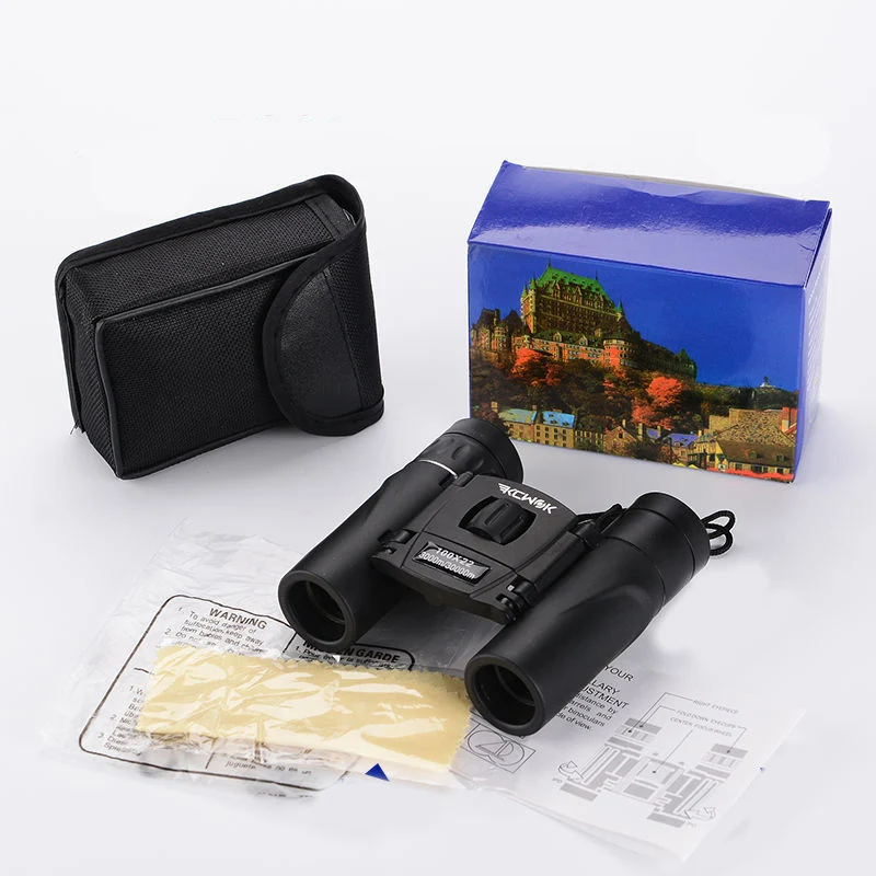 

40x22 100x22 8x21 Mini Portable Folding Binoculars HD Telescope For Hunting Sports Outdoor Camping Travel Smartphone