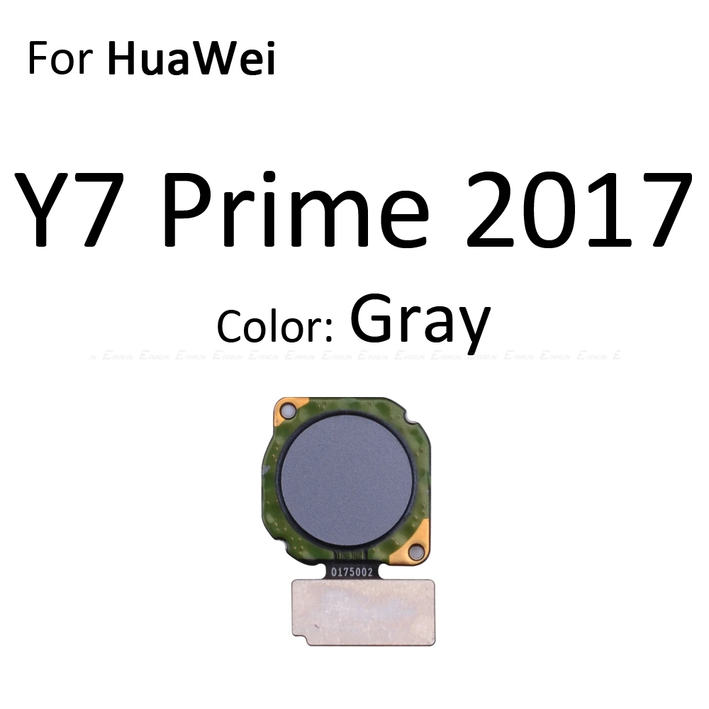 Разъем сканера отпечатков пальцев для HuaWei Y9 Y7 Y6 Prime Pro 2019 2018 2017 сенсорный датчик ID