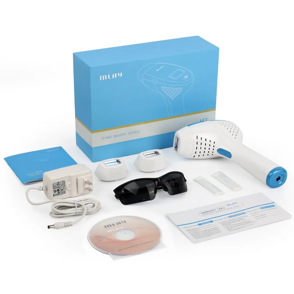 

FDA Original MLAY Factory M3 Model Hot Sales Home Use Laser IPL Hair Removal Device 500000 Shots for Free Shipping