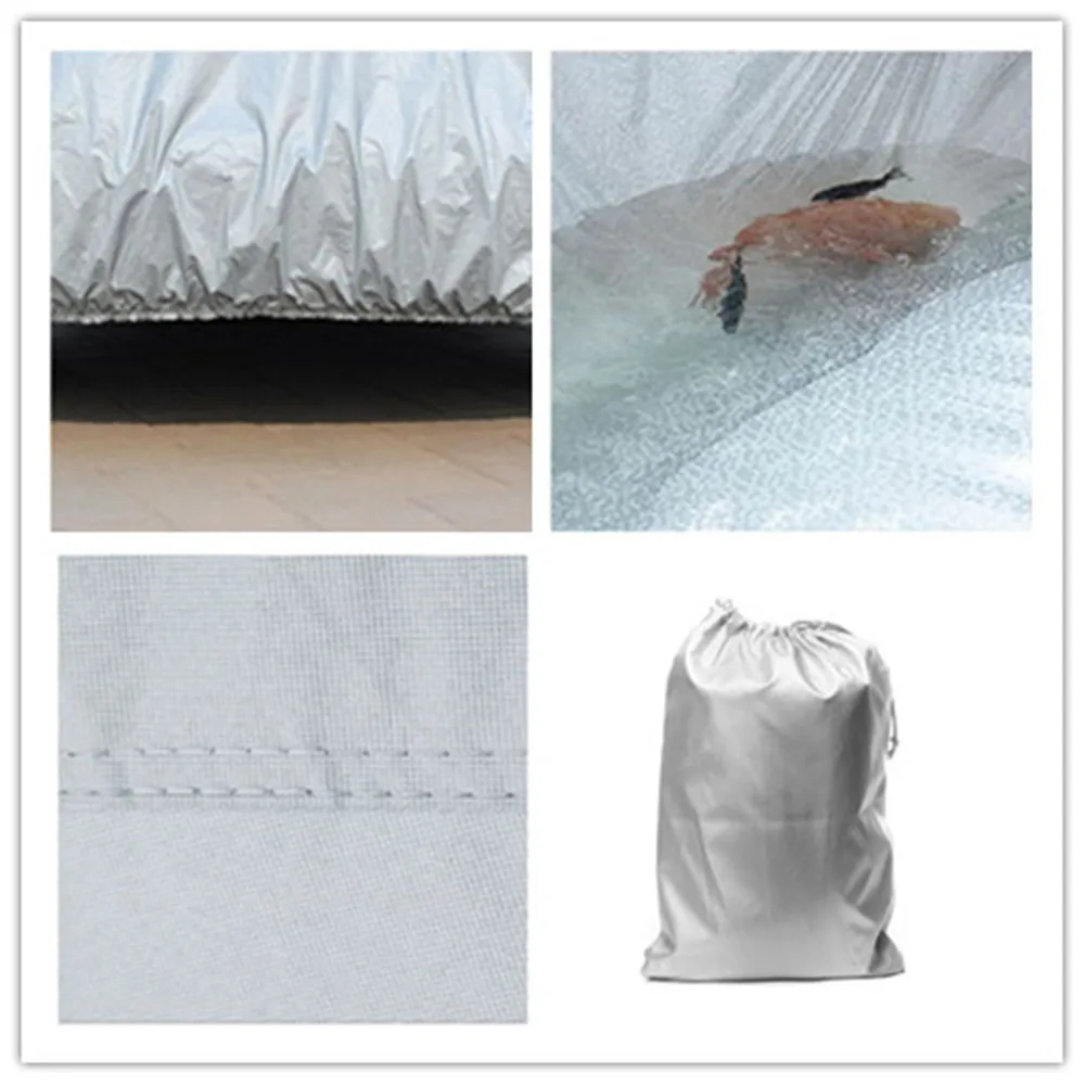 Автомобильные чехлы 170T универсальные на автомобиль для защиты от солнца УФ-лучей