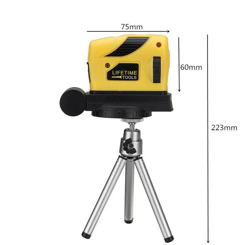 

4 IN 1 Infrared Laser Level Laser Slash Beam Line Functional Adjustable 360 Degree Horizontal Vertical Cross Lines Laser Leveler