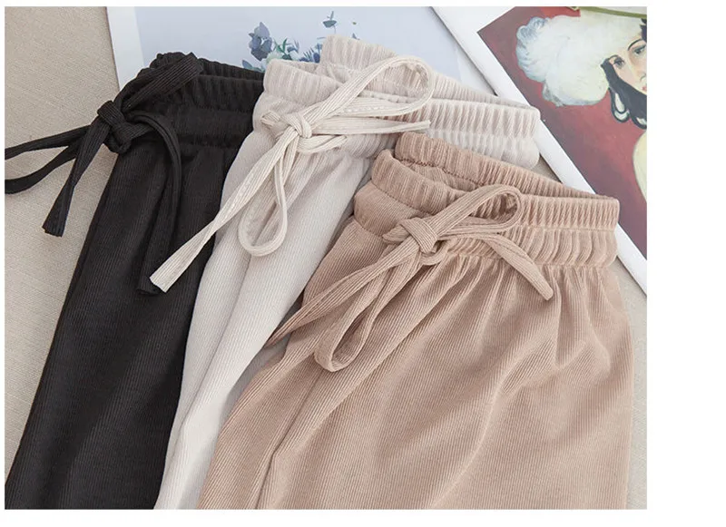 

Women's Pants Ice Silk High Waisted Wide Leg Pant Spring Summer Loose Casual Trousers Black Pink Thin Section Plus Size