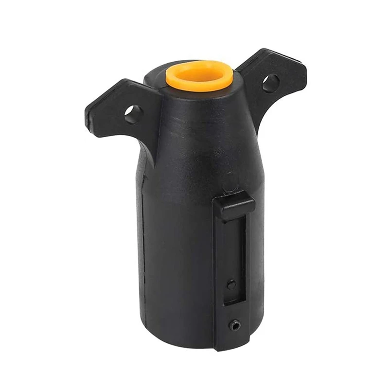 

7 Pin 7 Way Round RV Style Flat Blade Trailer Light Plug Replacement End Towing Wiring Harness Connector Male End Towbar