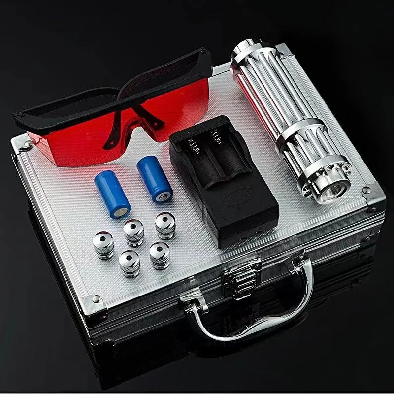 

Blue Laser Pointer Powerful 450nm 10000m Focusable Blue Laser Pointer Burning Laserpointer Burn Match Candle Lit Cigarette
