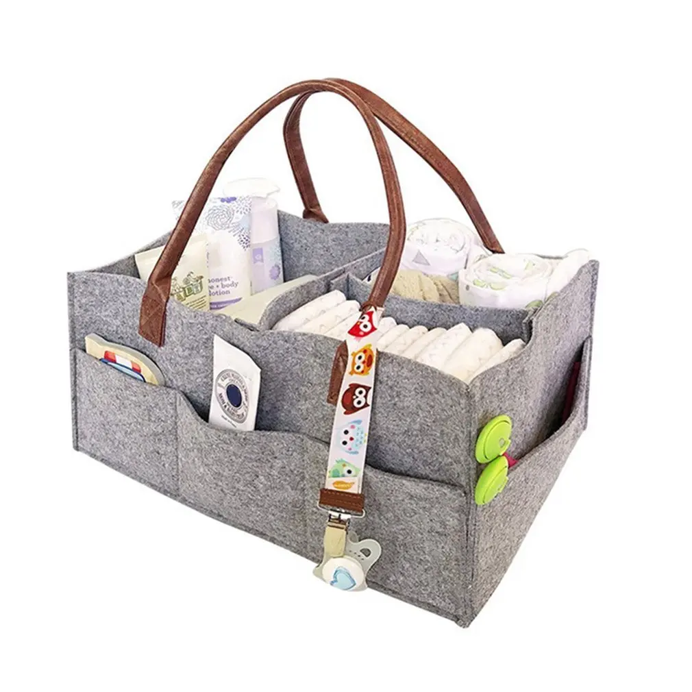 

Portable Non-woven Cloth Mummy Bag Bladder Multi-functional Mummy Bag Diaper Stack Baby Stuff Collection Stroller