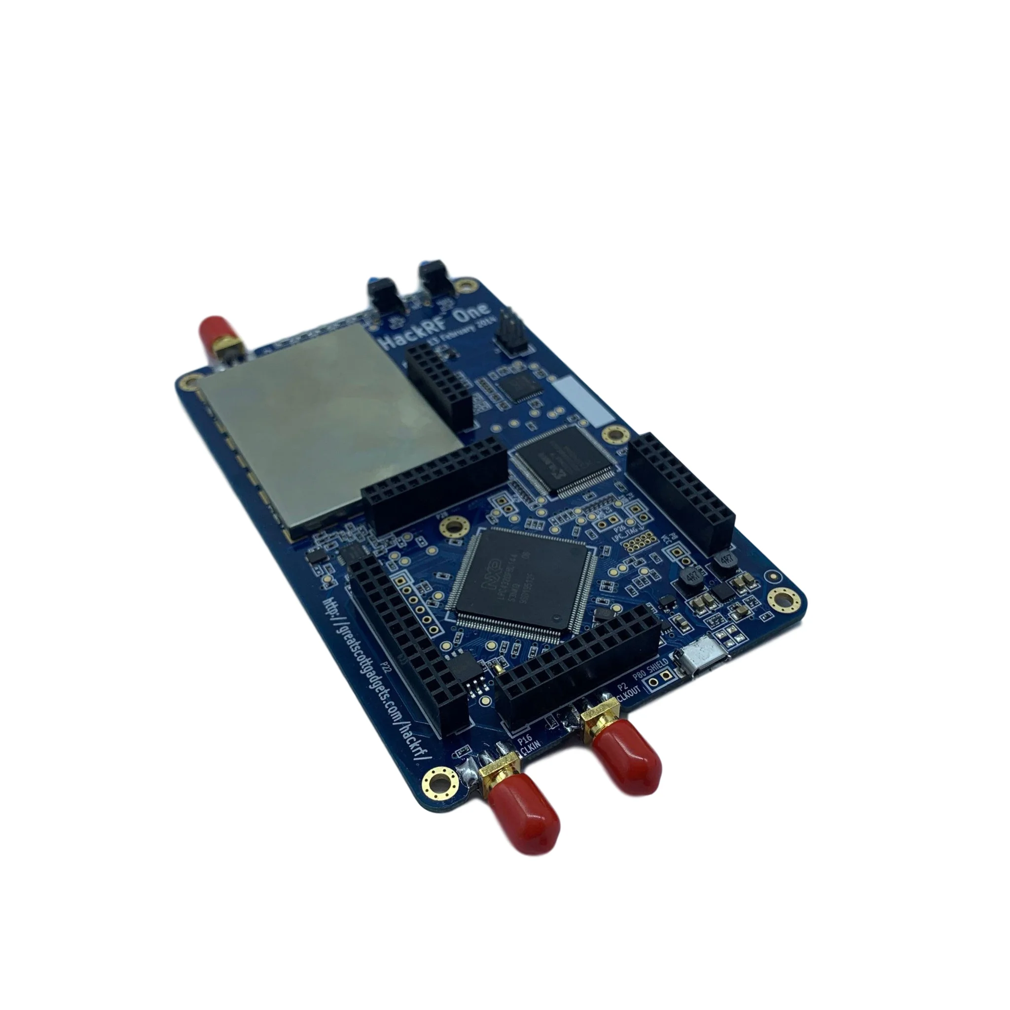 Verkauf HackRF Eine 1MHz Bis 6GHz USB Open Source Software Radio Plattform SDR RTL Entwicklung Bord Empfang Von Signalen Blau