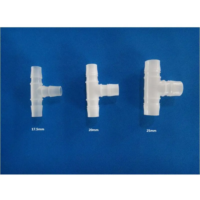 Пластиковый фитинг для труб 17 5 мм колючая пагода равноценный 3-ходовой Тройник