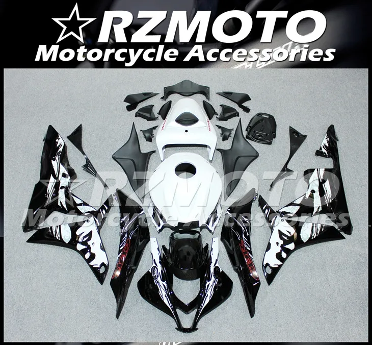 

New ABS Motorcycle Whole Fairings Kit Fit For Honda CBR600RR F5 07 08 2007 2008 bodywork set Custom Free black white
