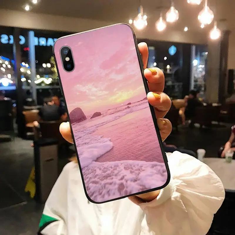 

Beach Summer Sea ocean Phone Case for iPhone 11 12 pro XS MAX 8 7 6 6S Plus X 5S SE 2020 XR