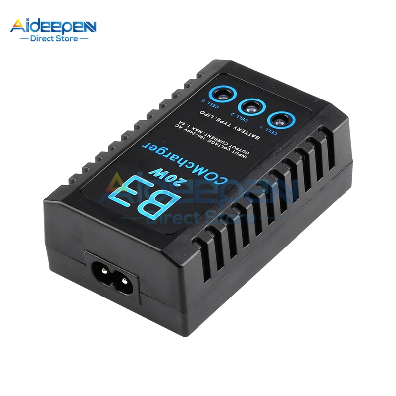 20W EU/US Plug Balanced battery charger for iMaxRC iMax B3 Pro Compact 2S 3S Lipo Power Supply Charger RC Helicopter | Обустройство