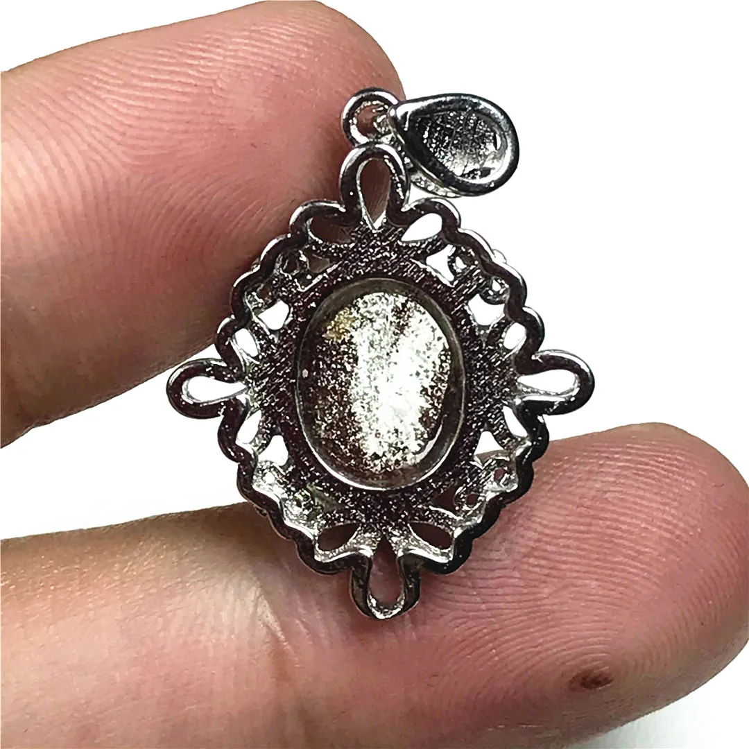 Лучшие натуральные фантомные кварцевые бусины подвеска ювелирные изделия для