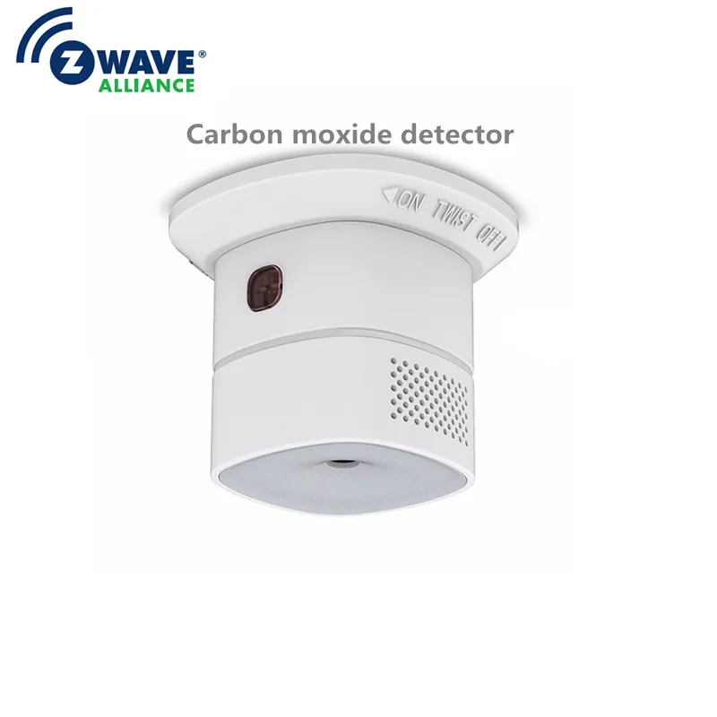 Европа 868 42 МГц Частота Беспроводной Z wave детектор угарного газа Смарт CO работает