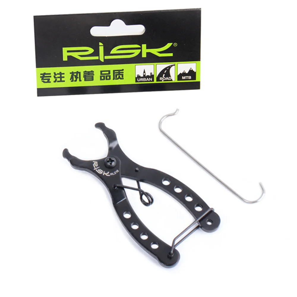 

RISK Mini Bike Chain Quick Link Tool With Hook Up Multi Link Plier MTB Road Bicycle Chain Clamp Magic Buckle Plier Cycling Tools