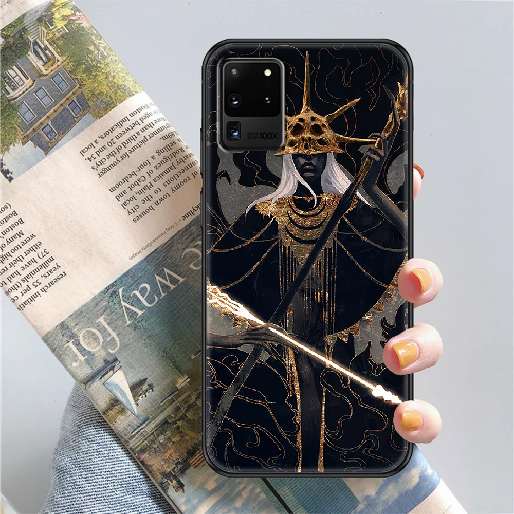 Чехол для телефона Game Dark Souls Samsung Galaxy Note 4 8 9 10 20 S8 S9 S10 S10E S20 Plus UITRA Ультрачерный