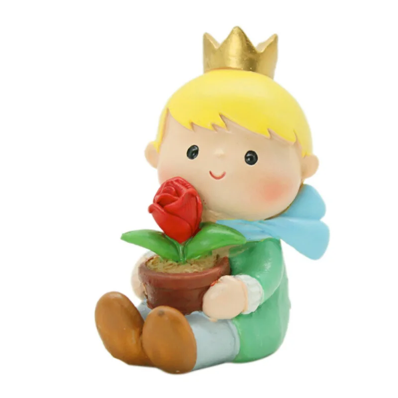 Милые Мультяшные подарки искусство ремесла Маленький принц фигурка может быть