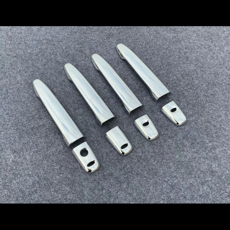 

For Mitsubishi Delica 2020 Car Door Handle Bowl Protector Cover Trim Molding ABS Chrome Car Styling