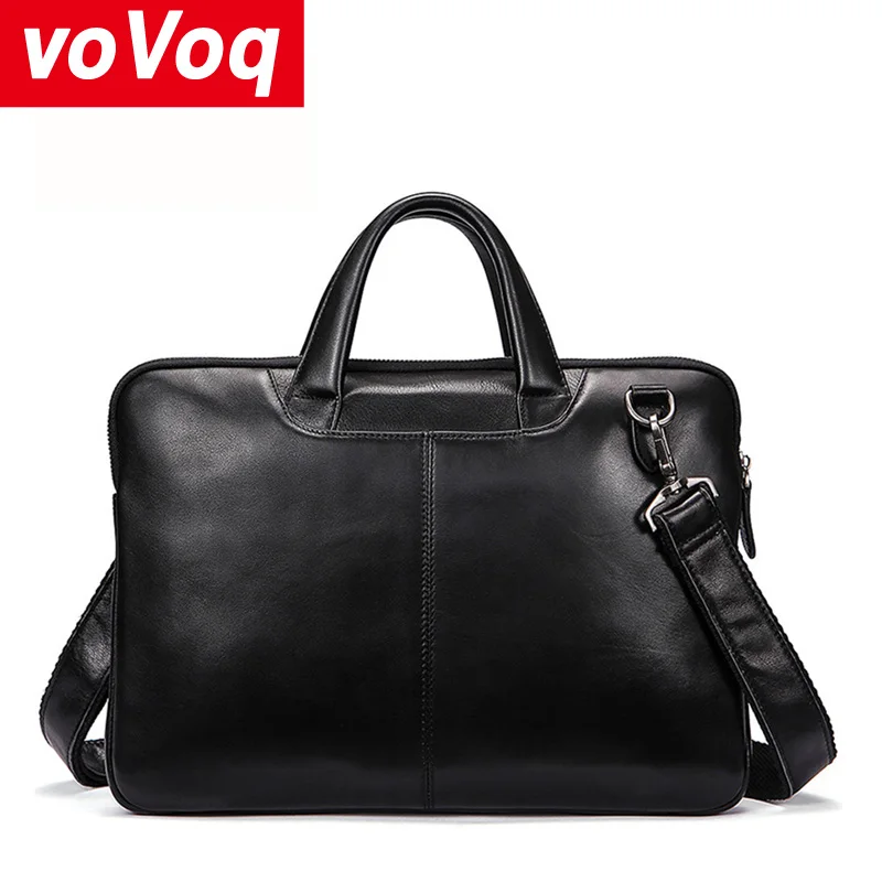 New Fashion Retro Men Briefcase Bag High Quality Business Leather Shoulder Messenger Bags Office Handbag Laptop Bag Bolso Hombre