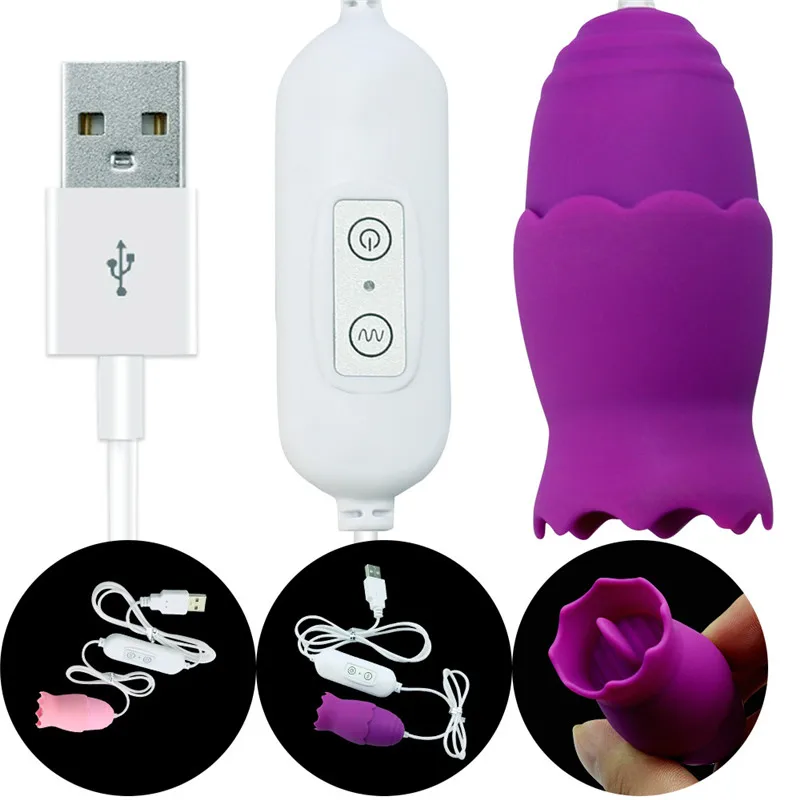 

1 шт. USB вибрационное яйцо G-Spot Вагинальный Массажер клитора 12 Скорость язык оральный вибратор, стимулятор Женский Секс-продукты Секс-игрушки