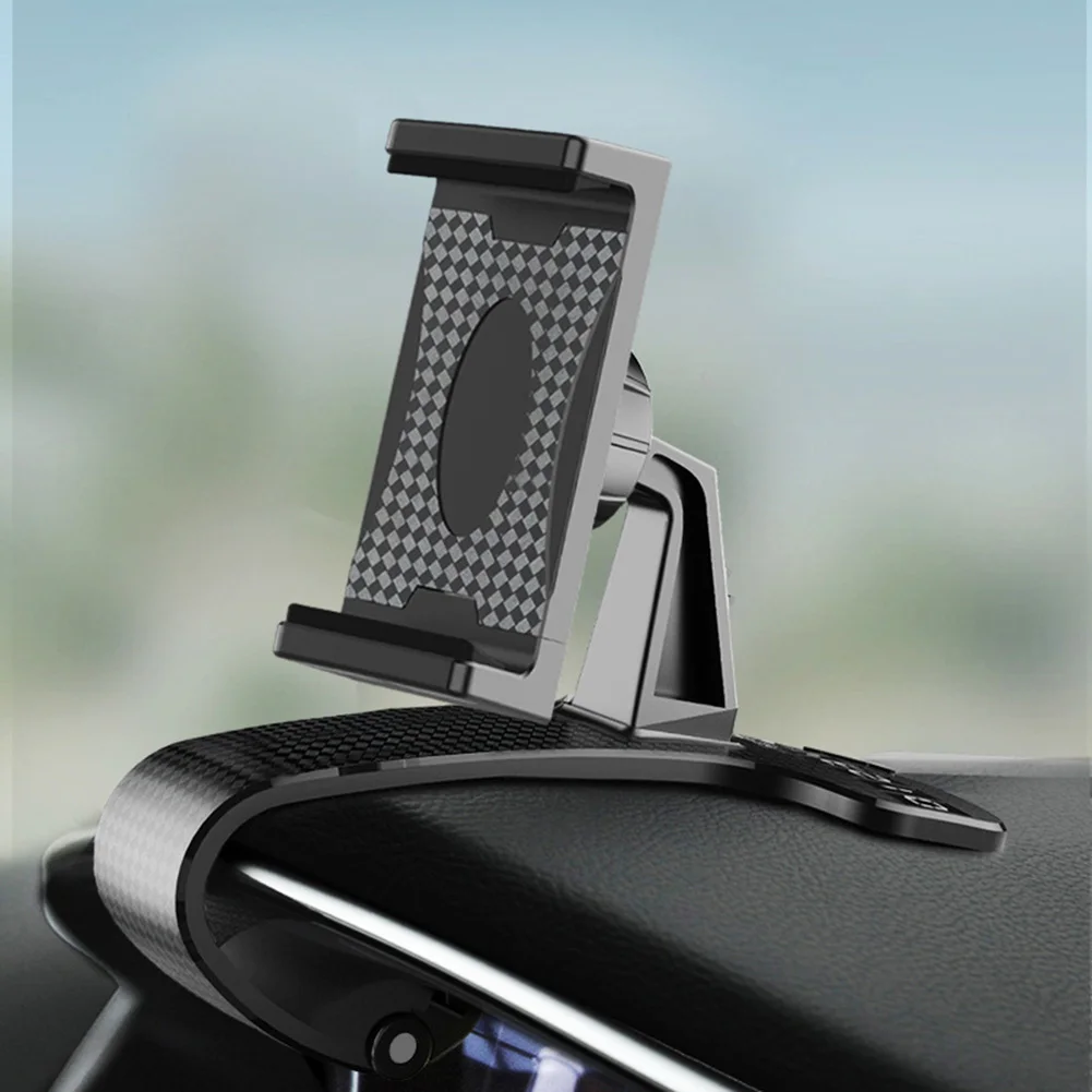 

Dashboard HUD Car Mobile Phone Holder 360-degree Rotatable Sponge Protection Mobile Phone Fixing Bracket with Number Plate